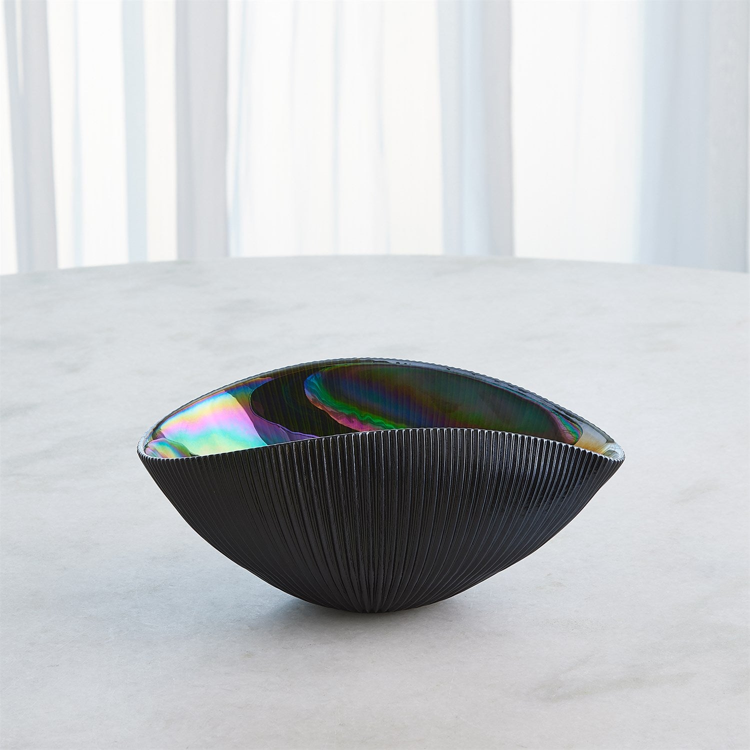 Global Views Pleated Bowl