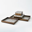 Global Views Antique Gold Leaf Eggshell Box