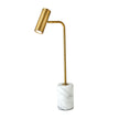 Global Views Brass Spotlight Table Lamp