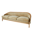 Global Views Tailored Sofa-Bleached Oak