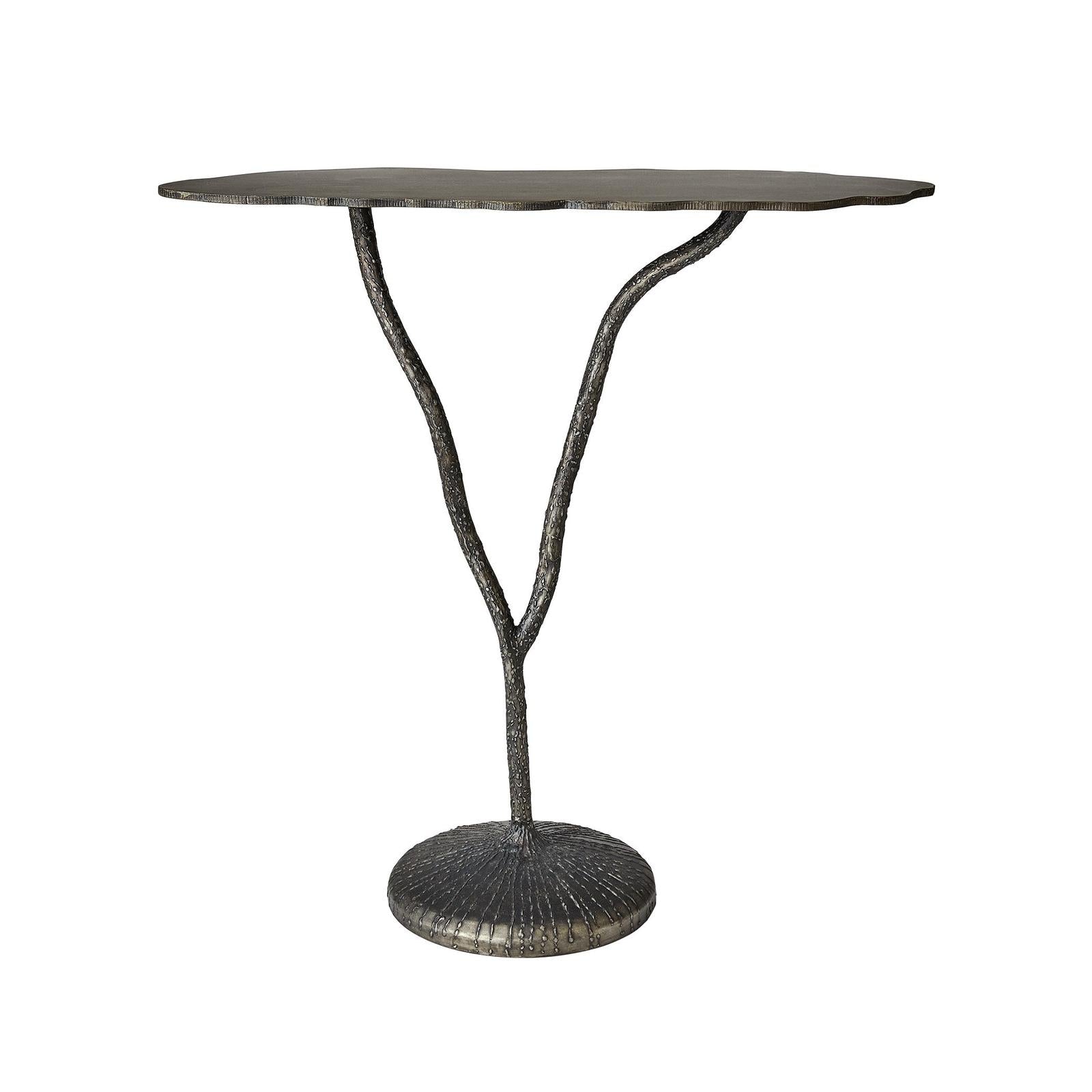 Global Views Forest Blossom Console-Natural Iron