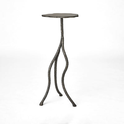 Global Views Natural Iron Forest Blossom Pedestal