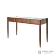 Global Views Triple Curve Desk Walnut