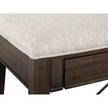 Magnussen Home Westley Falls Graphite Upholstered Bench