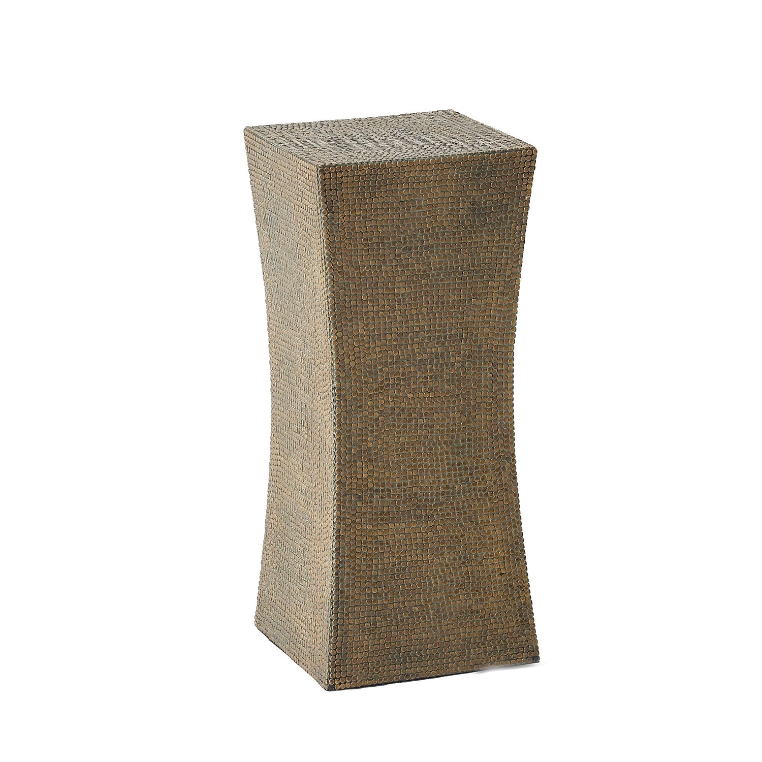 Global Views Aged Brass Lames Table