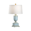 Wildwood Old Washed Blue Urn Lamp