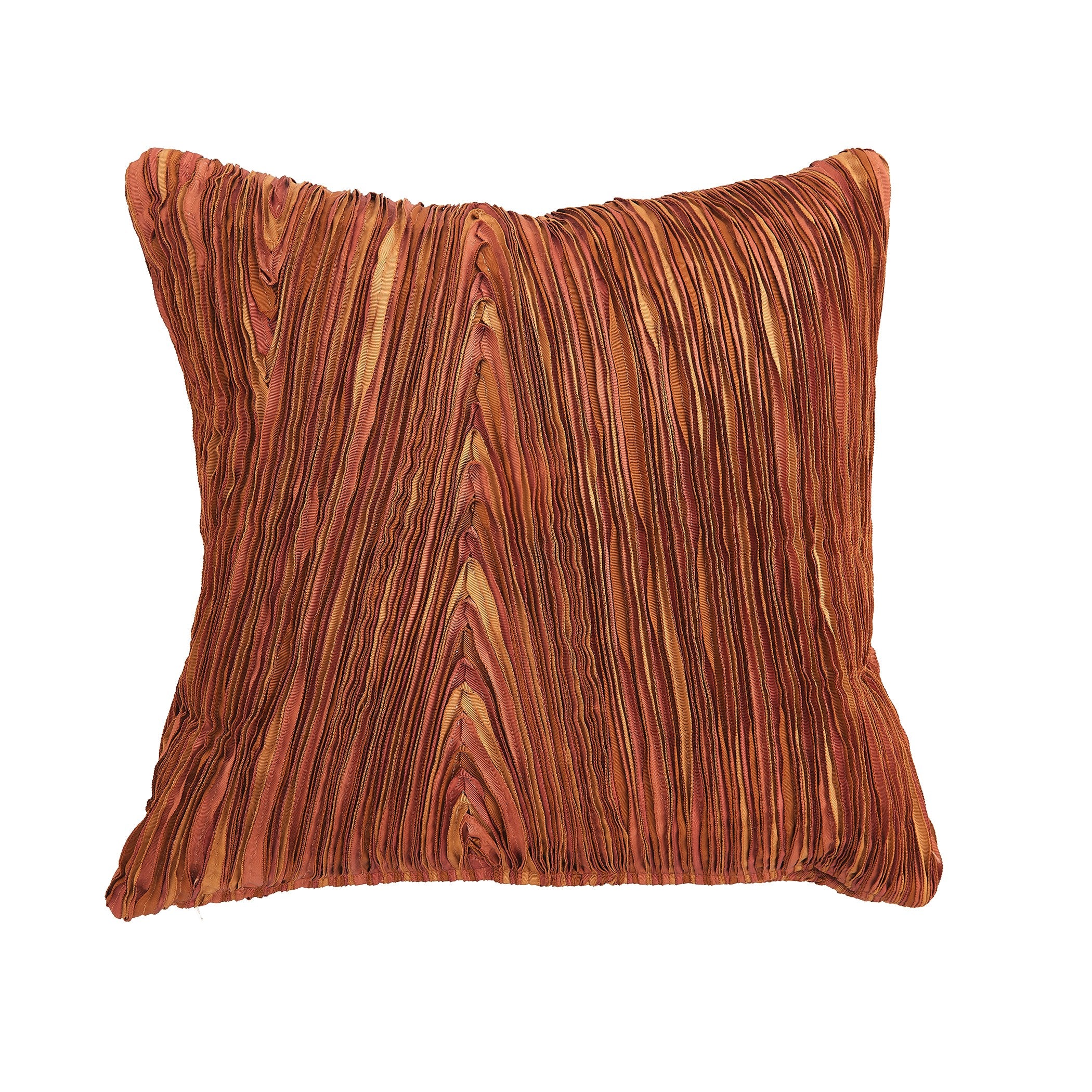 Global Views Ribbon Pillow Rust