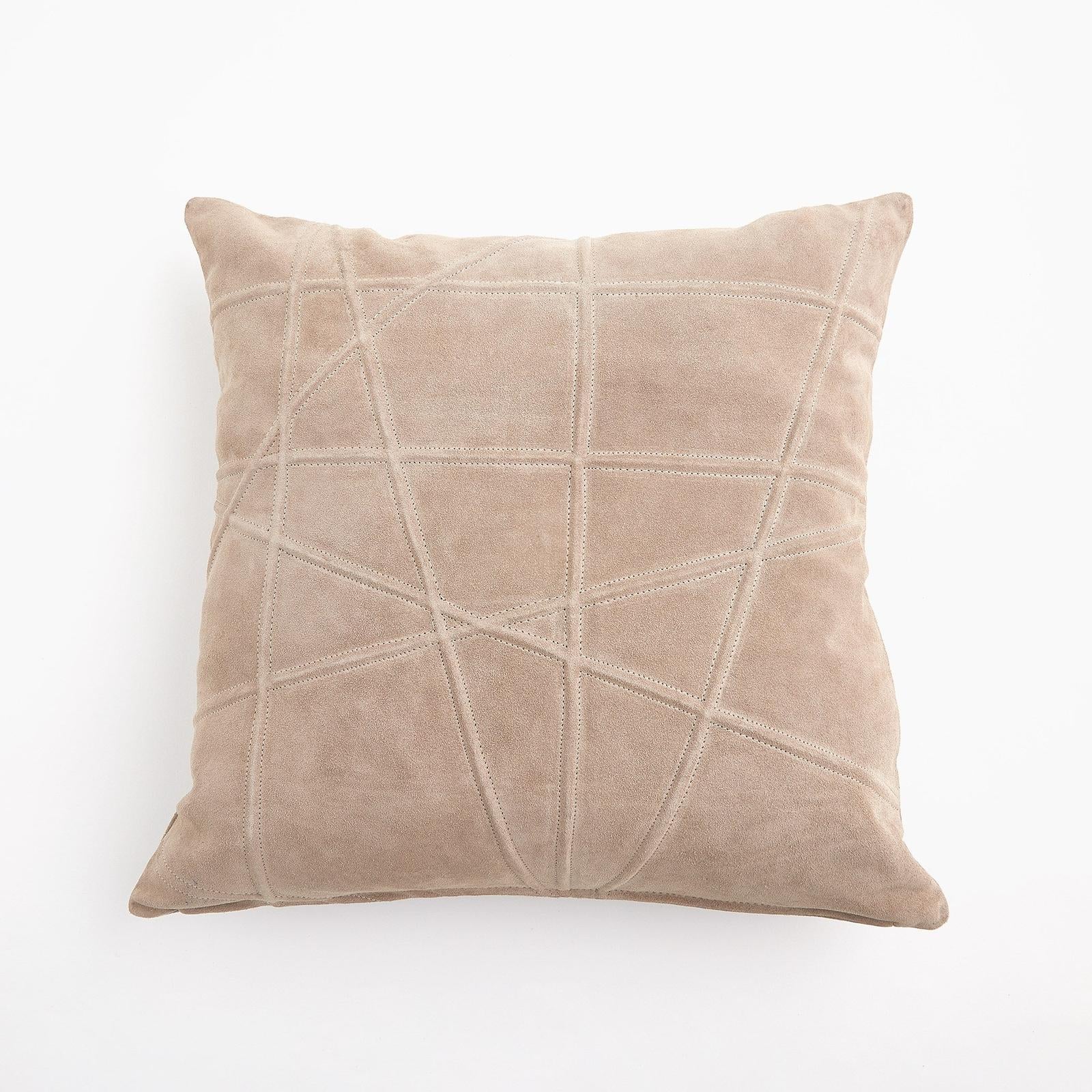 Global Views Crossroads Suede Pillow
