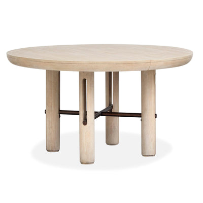 Salt Life Home Sunset Cove Sanibel Brown Extendable Round Dining Table Sale