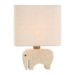 Uttermost Tusk Travertine Accent Lamp