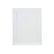 Magnussen Home Heron Cove Chalk White Rectangular End Table