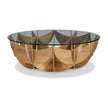 Maitland Smith Oak Honeycomb Table