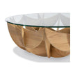 Maitland Smith Oak Honeycomb Table