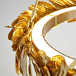 Global Views Brass Laurel Chandelier