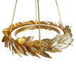Global Views Brass Laurel Chandelier