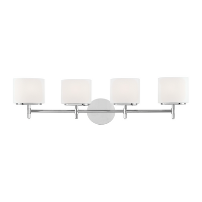 Hudson Valley Lighting Trinity 4 Light 30.75 inch Bath and Vanity Wall Light