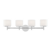 Hudson Valley Lighting Trinity 4 Light 30.75 inch Bath and Vanity Wall Light