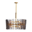 Arteriors Klaus Antique Brass Chandelier