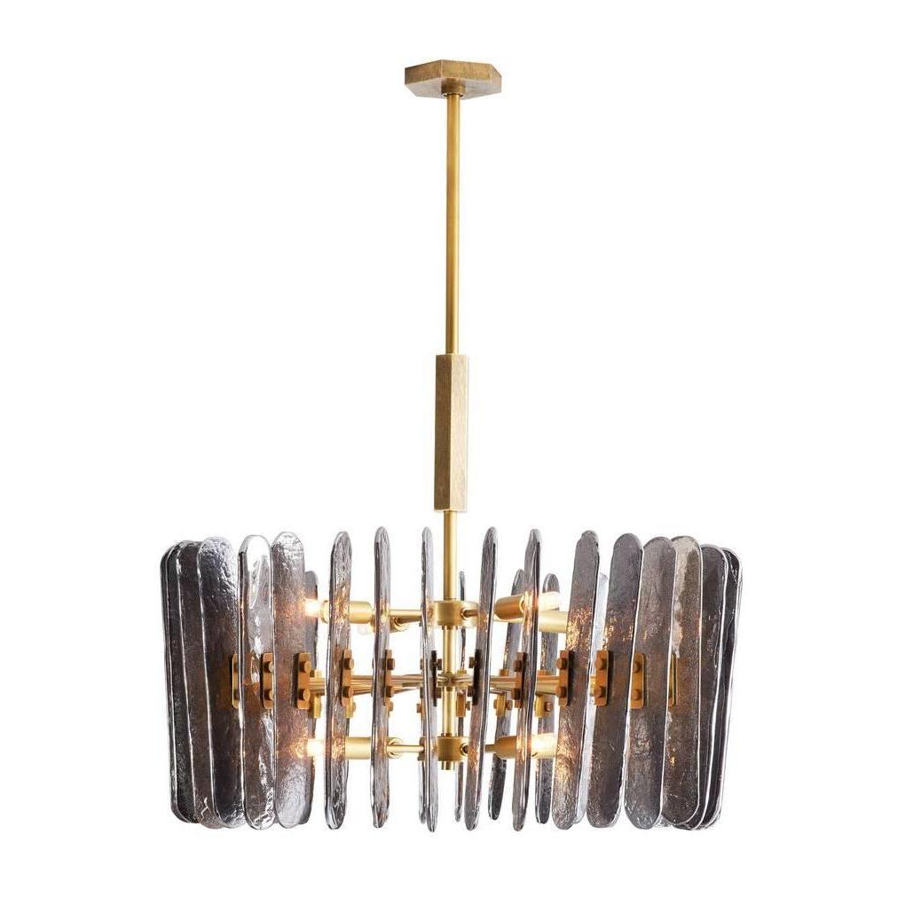 Arteriors Klaus Antique Brass Chandelier