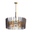 Arteriors Klaus Antique Brass Chandelier