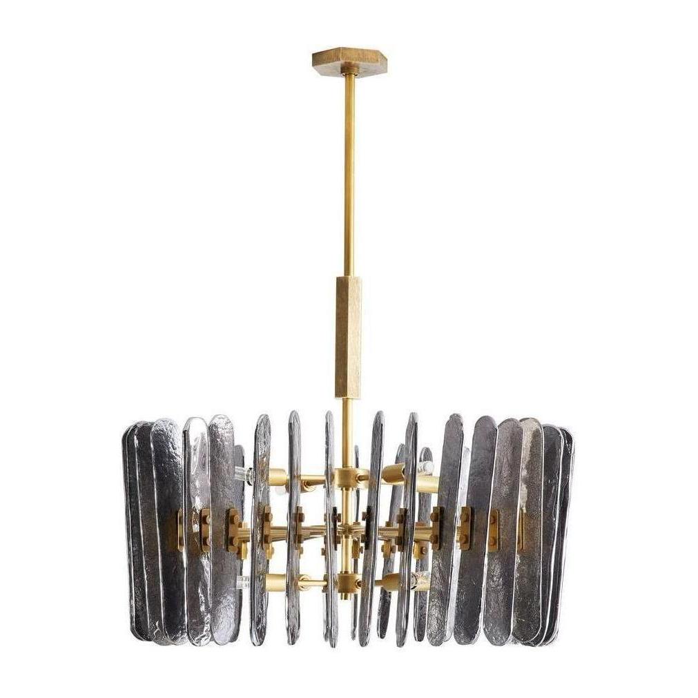 Arteriors Klaus Antique Brass Chandelier
