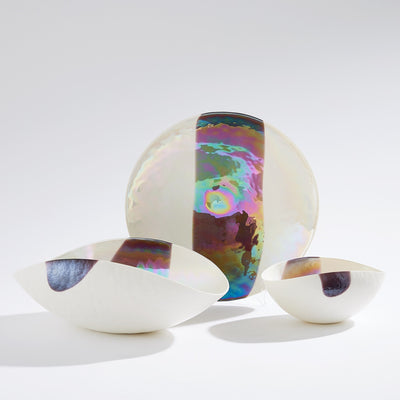 Global Views Ivory Plum Mirabelle Bowl