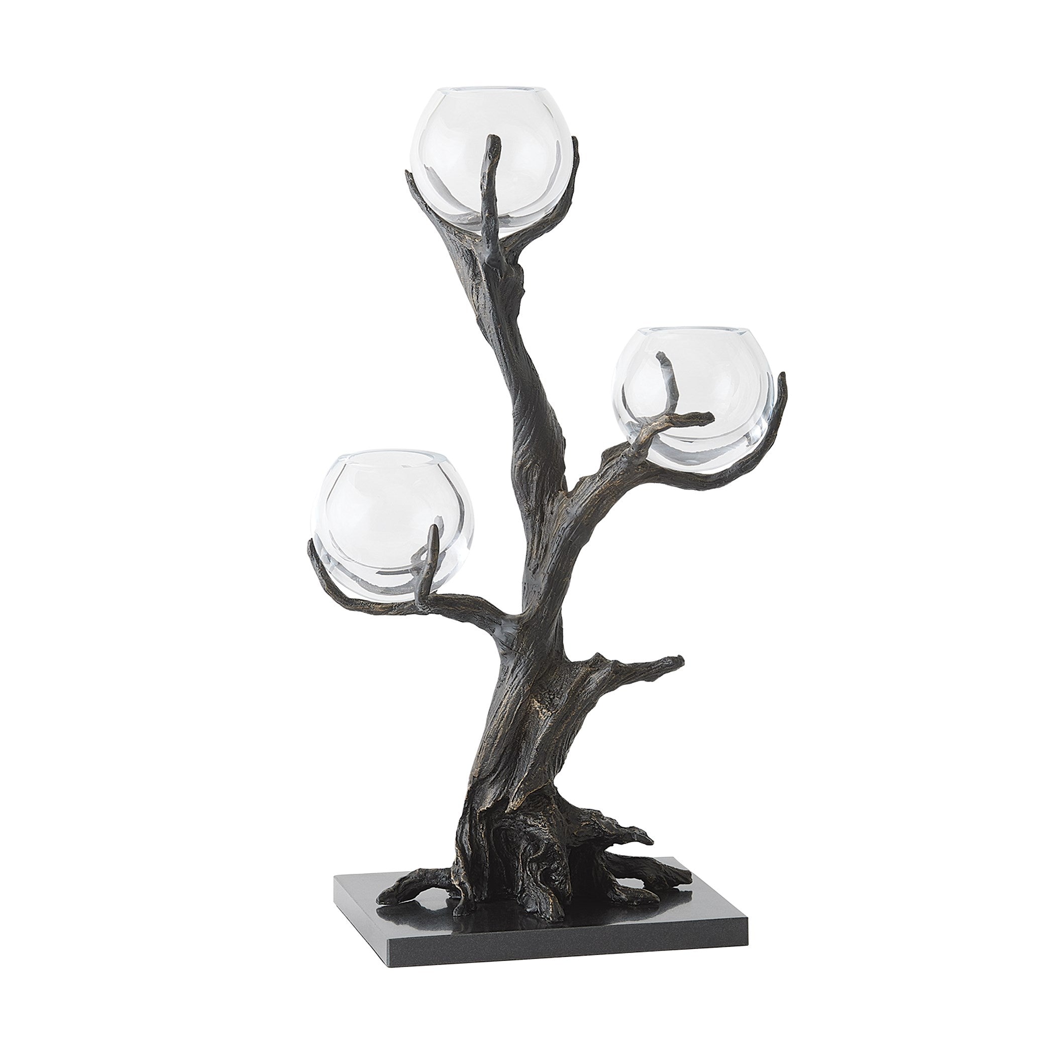 Global Views Natural Iron Monterey Vase Holder