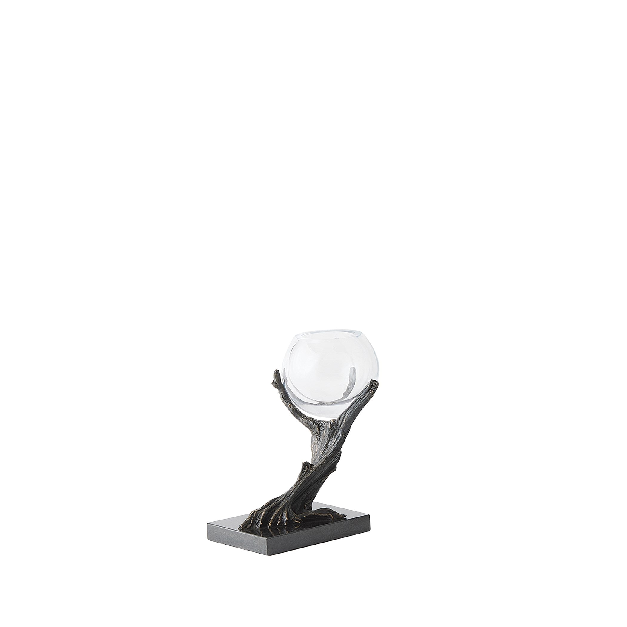 Global Views Natural Iron Monterey Vase Holder