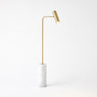Global Views Spotlight Floor Lamp Brass