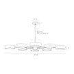 Arteriors Linus Starburst Chandelier
