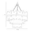 Arteriors Millie Chandelier