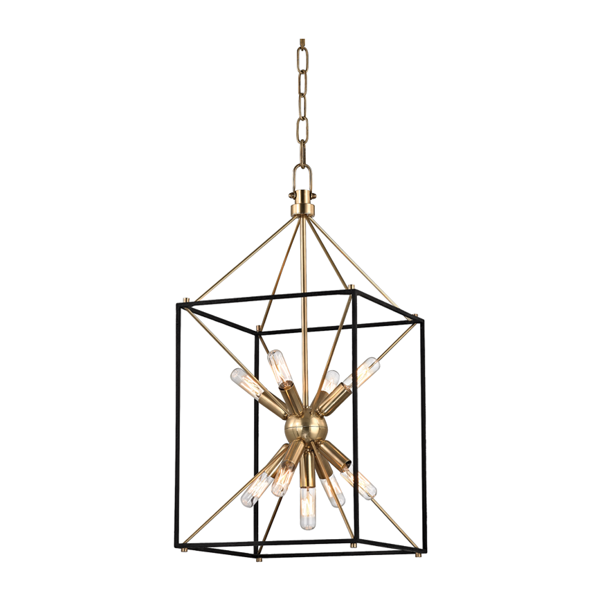 Hudson Valley Lighting Glendale 9 Light 12.25 inch Lantern Ceiling Light