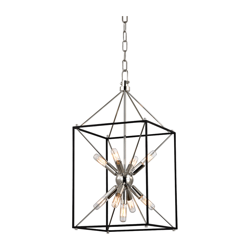 Hudson Valley Lighting Glendale 9 Light 12.25 inch Lantern Ceiling Light