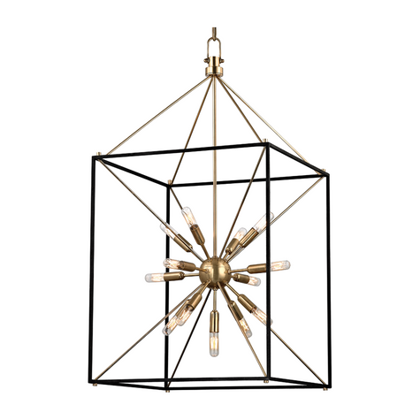 Hudson Valley Lighting Glendale 13 Light 20.25 inch Lantern Ceiling Light