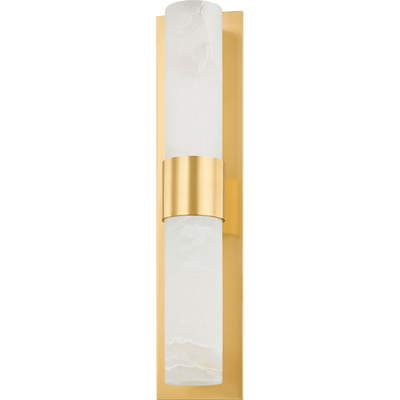 Hudson Valley Lighting Stowe 2 Light 4.75 inch Aged Brass Wall Sconce Wall Light