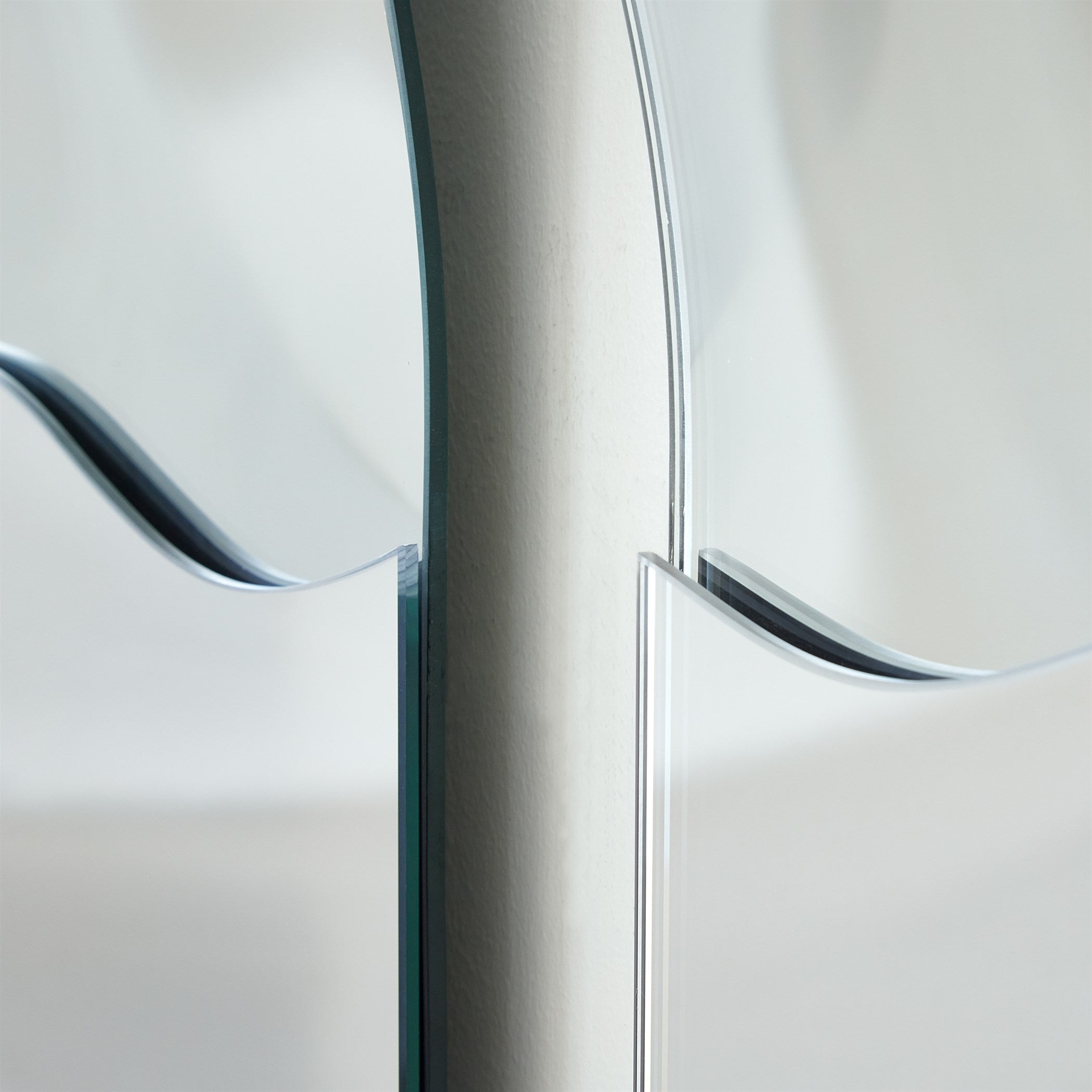 Global Views Asymmetrical Ripple Mirror