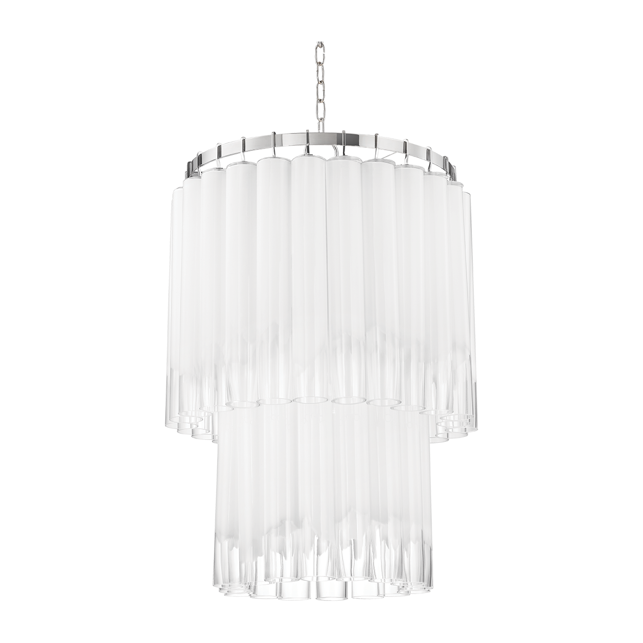 Hudson Valley Lighting Tyrell 9 Light 23.75 inch Polished Nickel Chandelier Ceiling Light