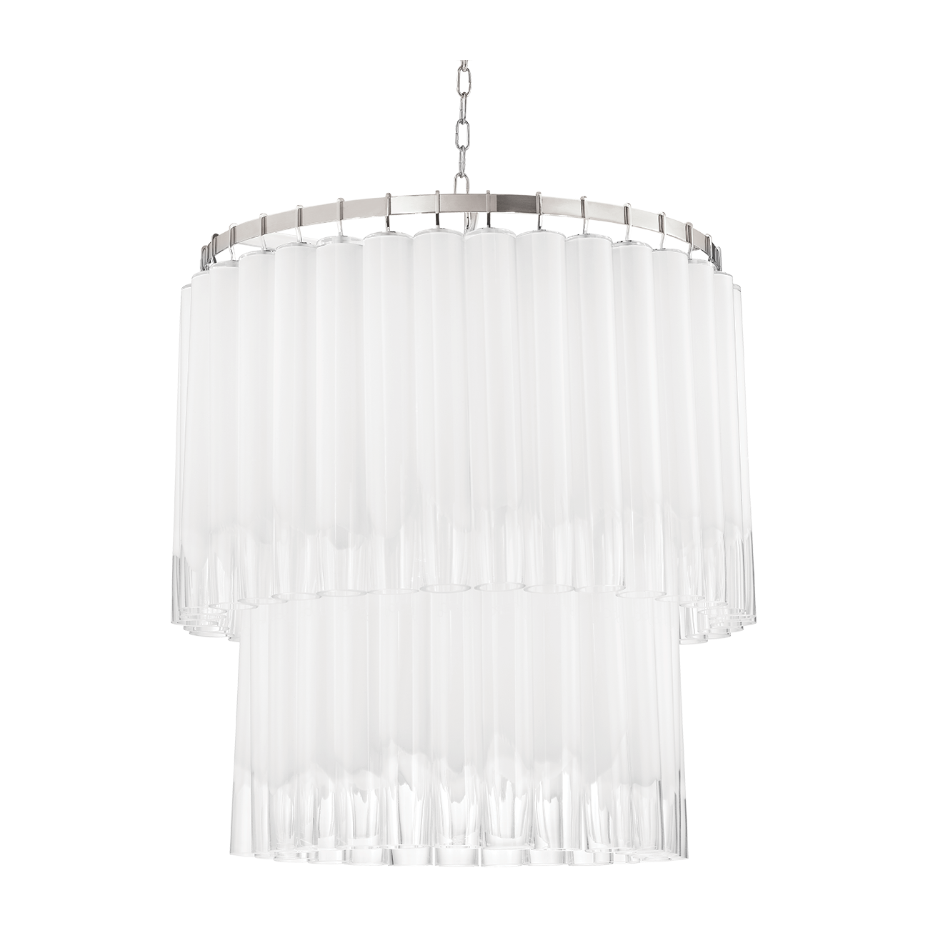 Hudson Valley Lighting Tyrell 13 Light 31 inch Polished Nickel Chandelier Ceiling Light