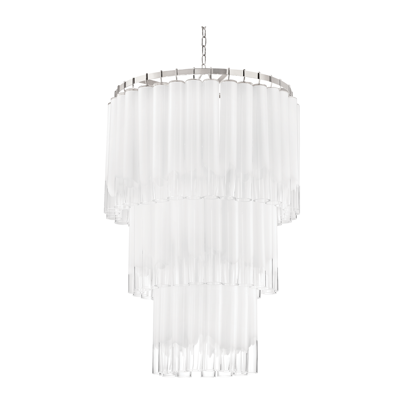 Hudson Valley Lighting Tyrell 16 Light 31 inch Polished Nickel Chandelier Ceiling Light