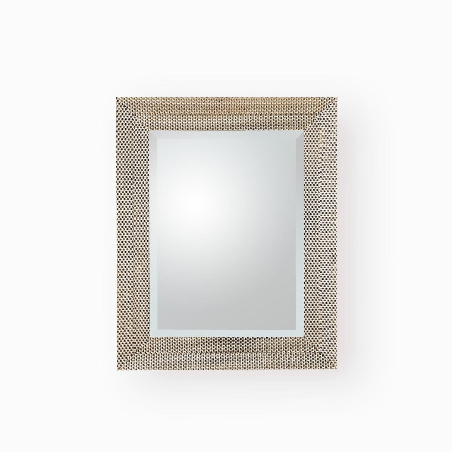 Global Views Delicate Basketweave Mirror