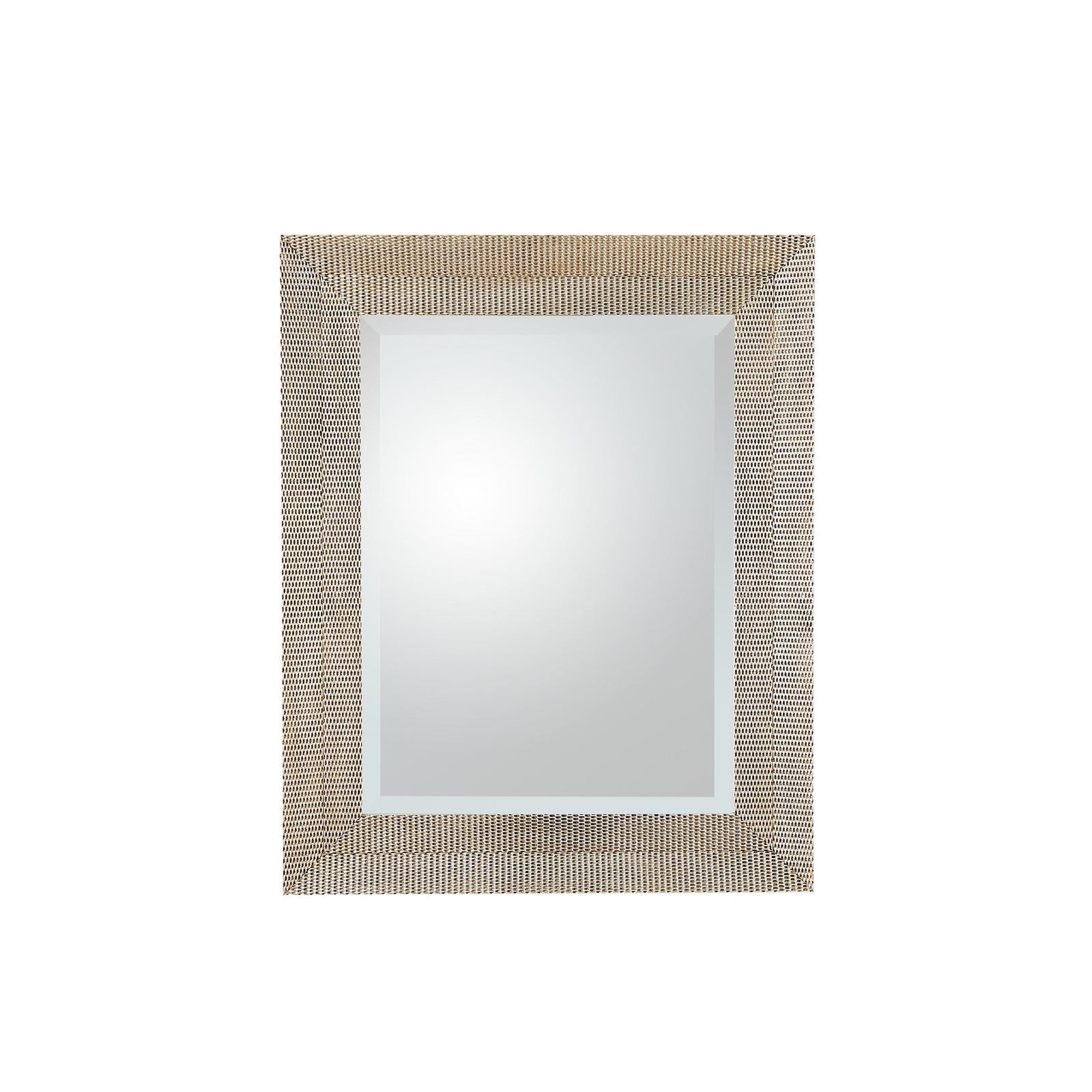 Global Views Delicate Basketweave Mirror
