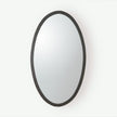 Global Views Oval Mirror Forged Iron
