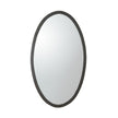 Global Views Oval Mirror Forged Iron