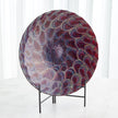 Global Views Plum Kaleidoscope Centerpiece