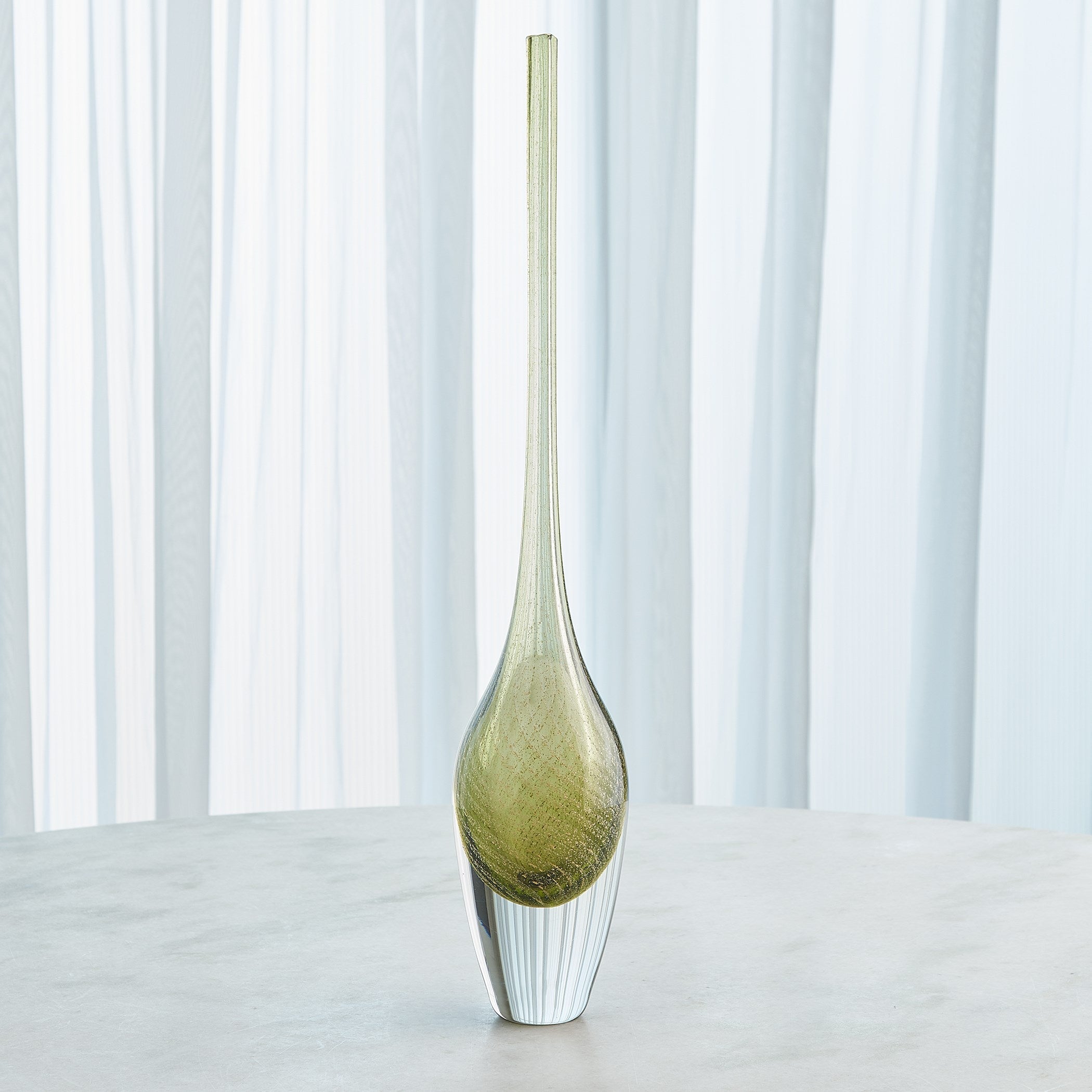 Global Views Flecked Spire Bottle