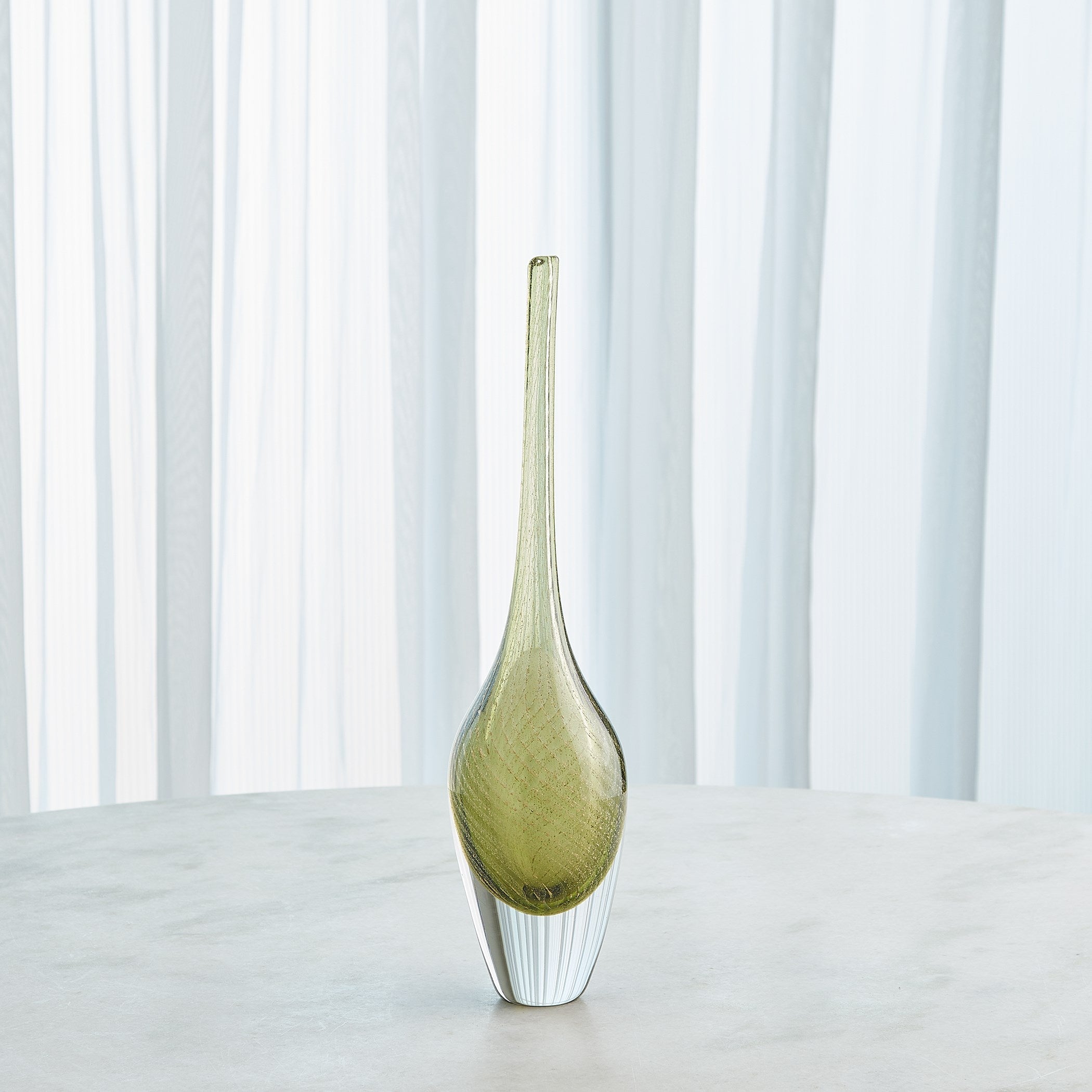 Global Views Flecked Spire Bottle