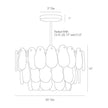 Arteriors Leon Chandelier