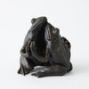 Global Views Bronze Hugging Frog Sculpture