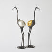 Global Views Brass Precious Egg Sculpture