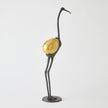 Global Views Brass Precious Egg Sculpture